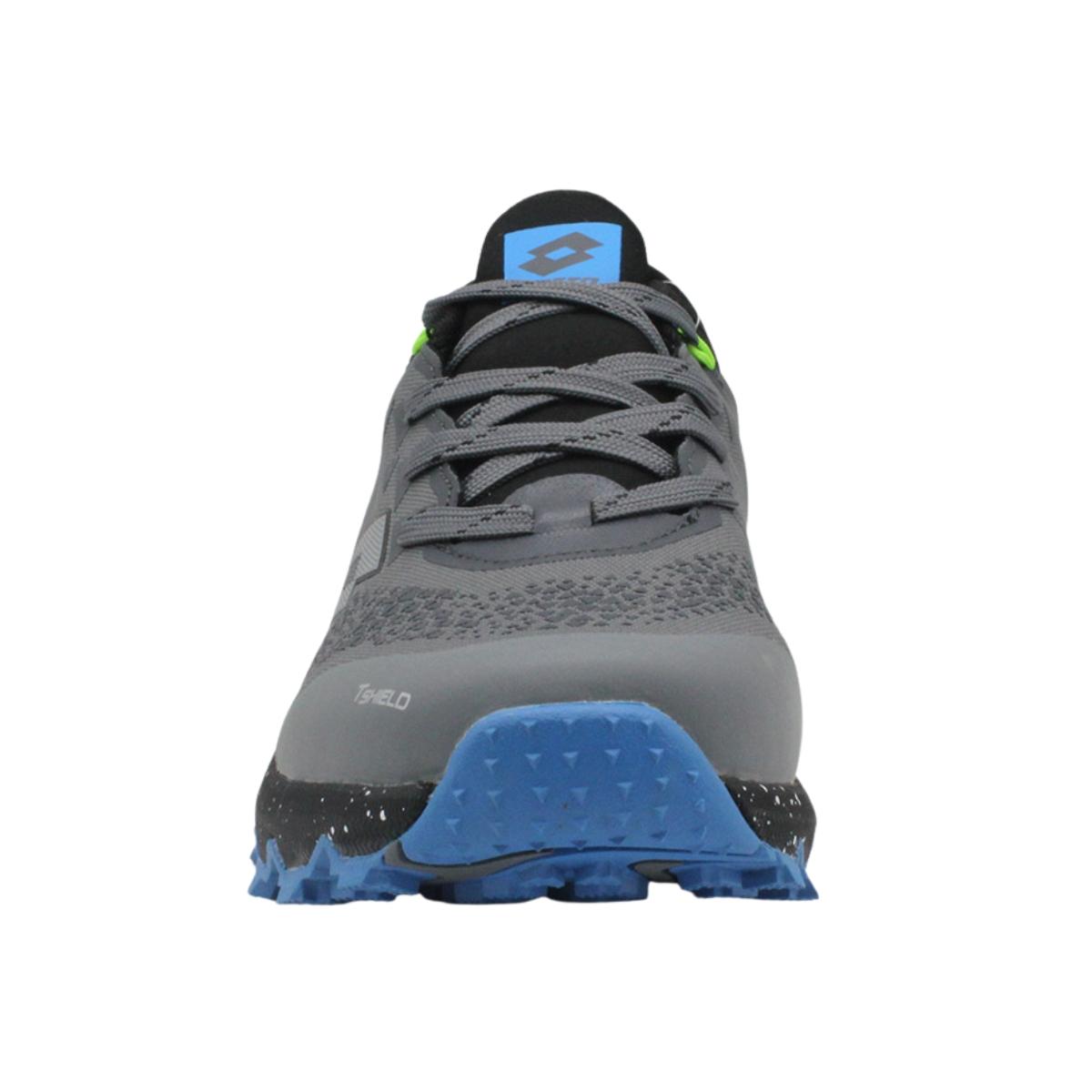 Zapatilla Trail Running Hombre Lotto - Benevento Negro Gris