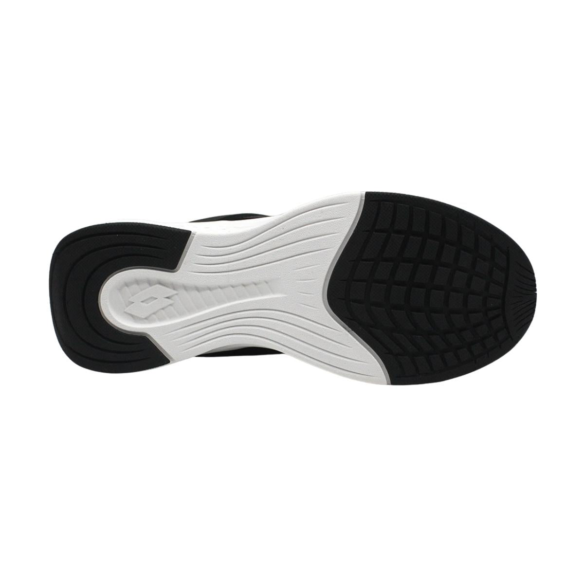 Zapatilla Running Mujer Lotto - Potenza Negro Blanco