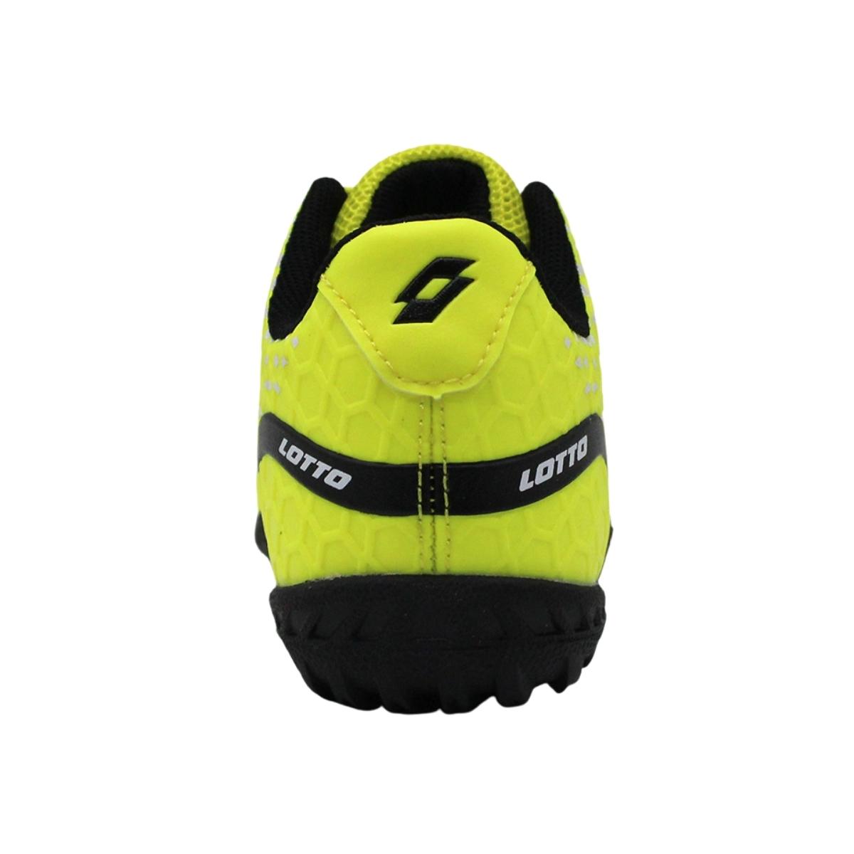 Zapato de Baby Fútbol  NIño Lotto - Zenda  TF Amarillo Negro