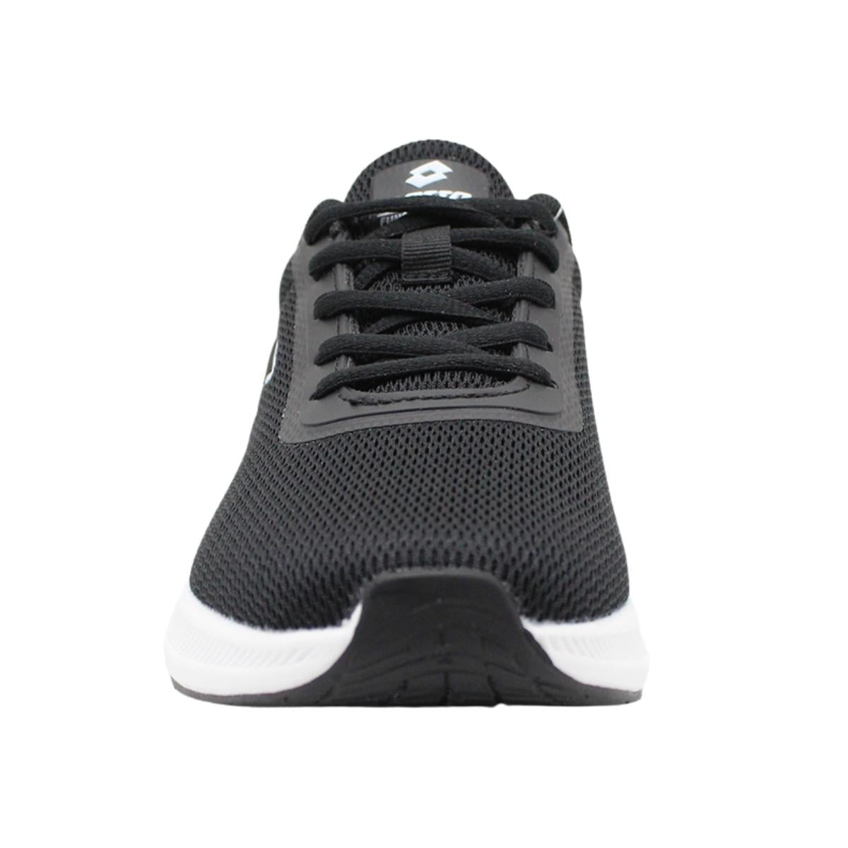 Zapatilla Running Mujer Lotto - Challenge Negro Blanco