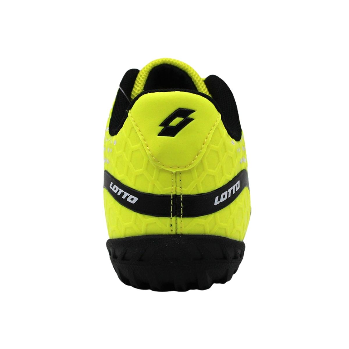 Zapato Baby Fútbol  Juvenil Lotto - Zenda  TF Amarillo Negro