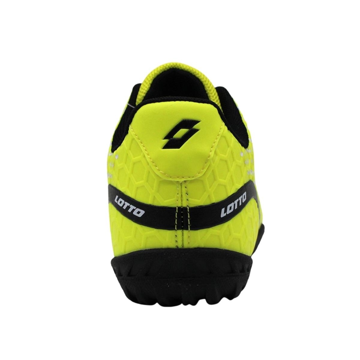 Zapato Baby Fútbol  Hombre Lotto - Zenda  TF Amarillo Negro