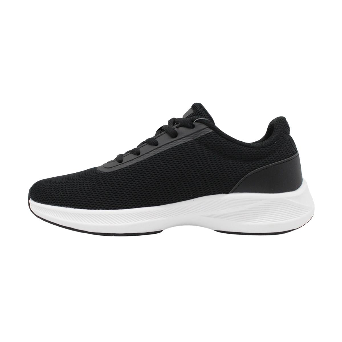 Zapatilla Running Mujer Lotto - Challenge Negro Blanco