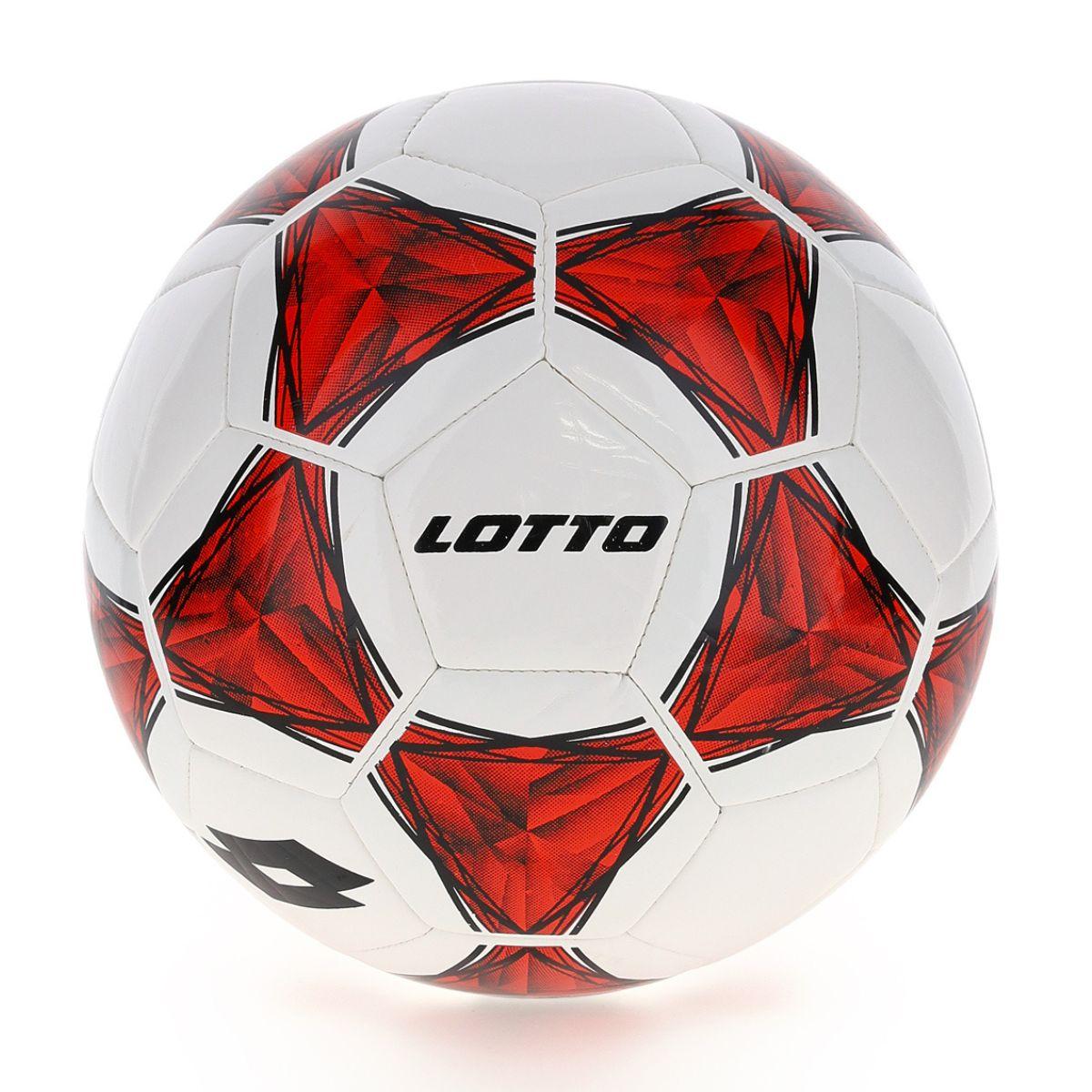 Balón Baby Fútbol  Nro. 4 Lotto - Tacto 700 Blanco Rojo