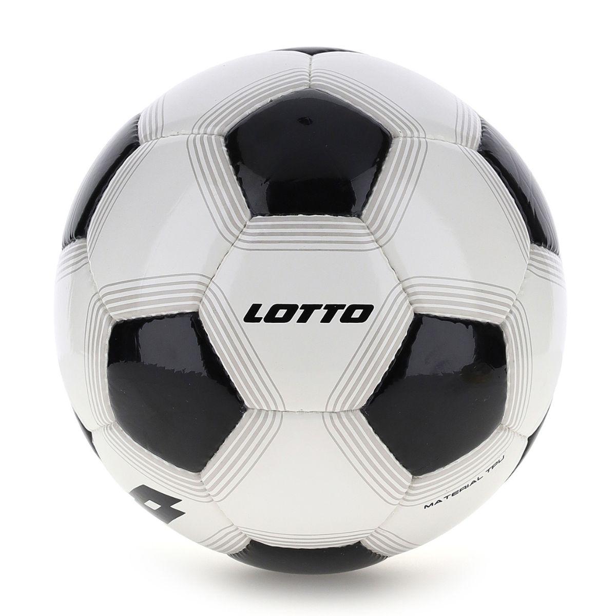 Balón de Fútbol  Nro. 5 Lotto - Stadio 500 Blanco Negro