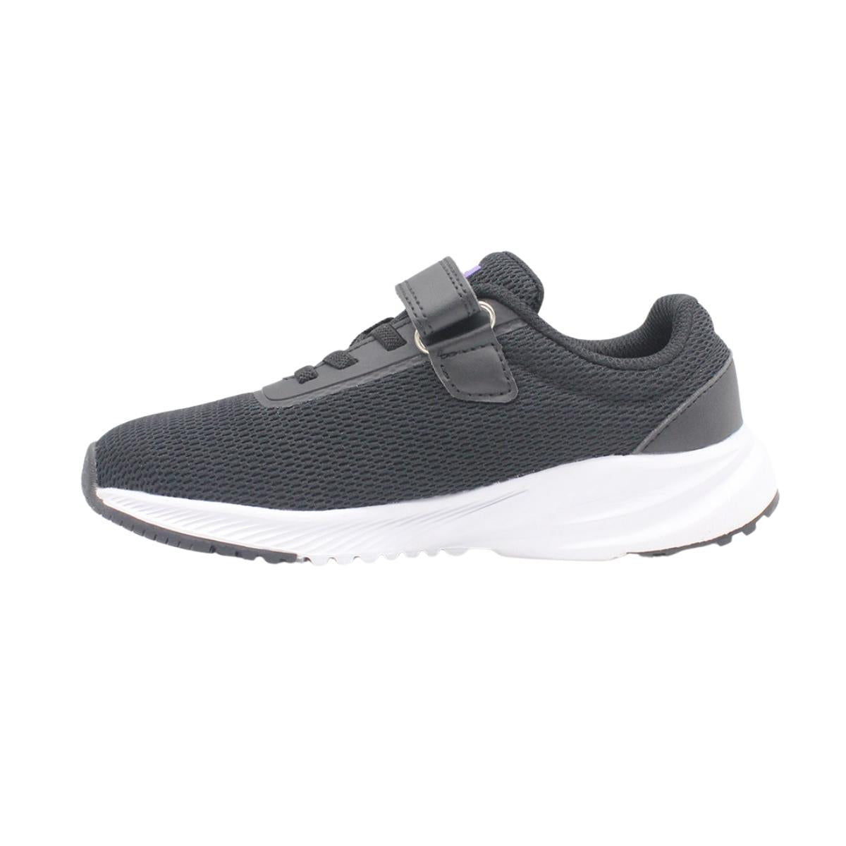 Zapatilla Running Niño Lotto - Challenge Negro Morado