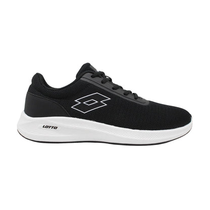 Zapatilla Running Hombre Lotto - Challenge Negro Blanco