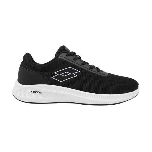 Zapatilla Running Hombre Lotto - Challenge Negro Blanco