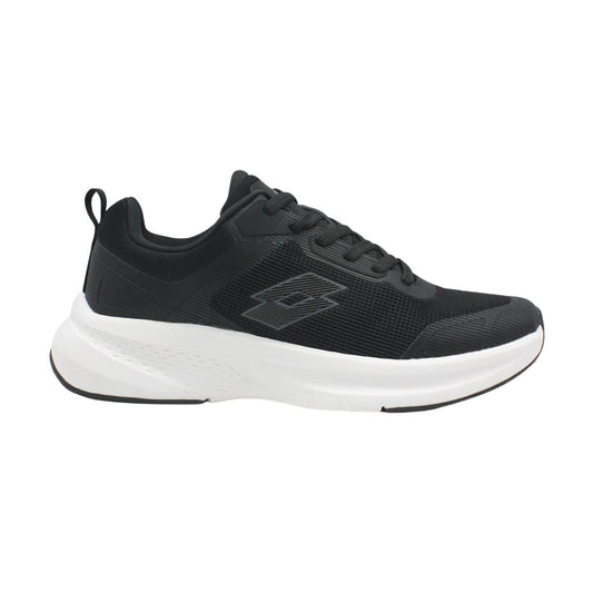 Zapatilla Running Mujer Lotto - Potenza Negro Blanco