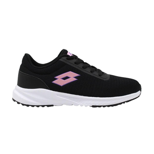 Zapatilla Running Juvenil Lotto - Challenge Negro Lila