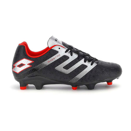 Zapato de Fútbol Hombre Lotto - Maestro FG 700 Negro Rojo