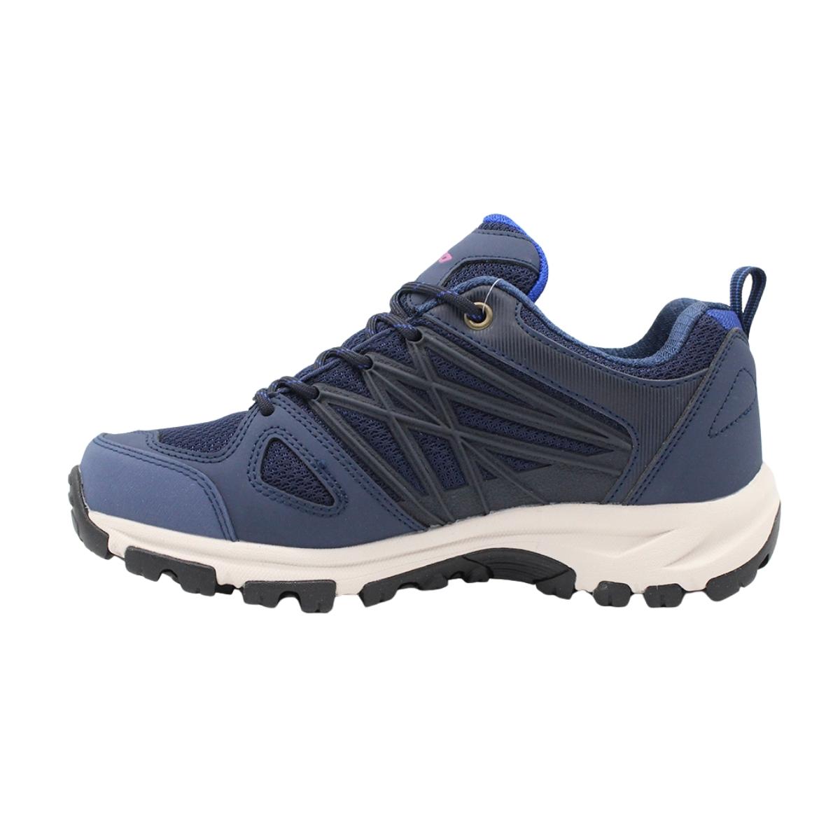 Zapatilla Outdoor Mujer Lotto - Hike WP Azul Negro
