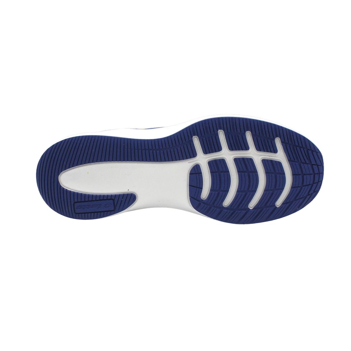 Zapatillas Running Hombre Lotto - Challenge Azul Blanco