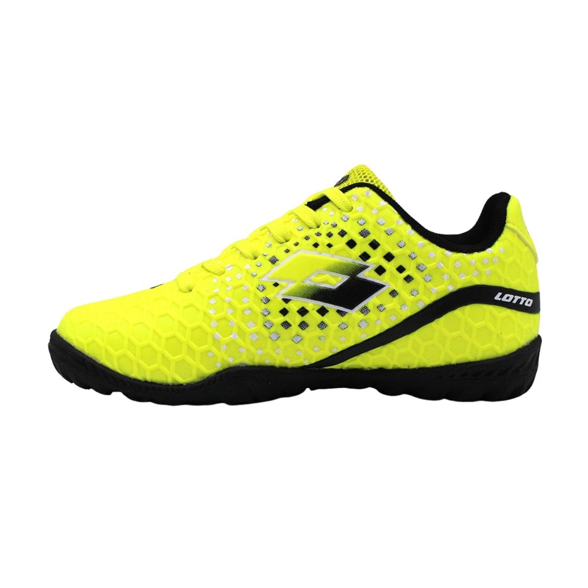 Zapato de Baby Fútbol  NIño Lotto - Zenda  TF Amarillo Negro