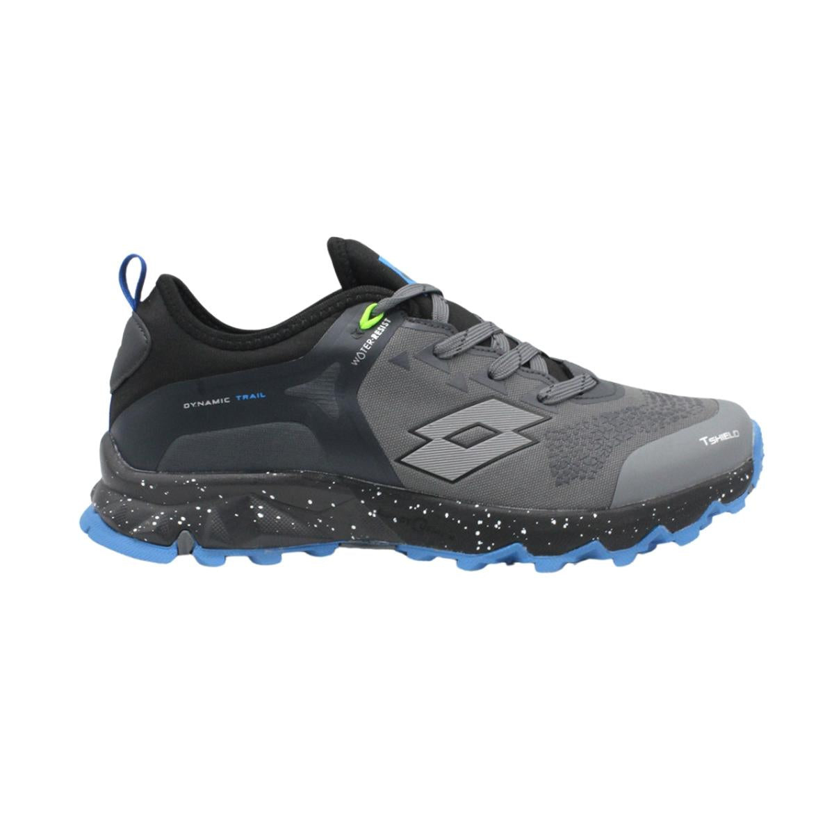 Zapatilla Trail Running Hombre Lotto - Benevento Negro Gris