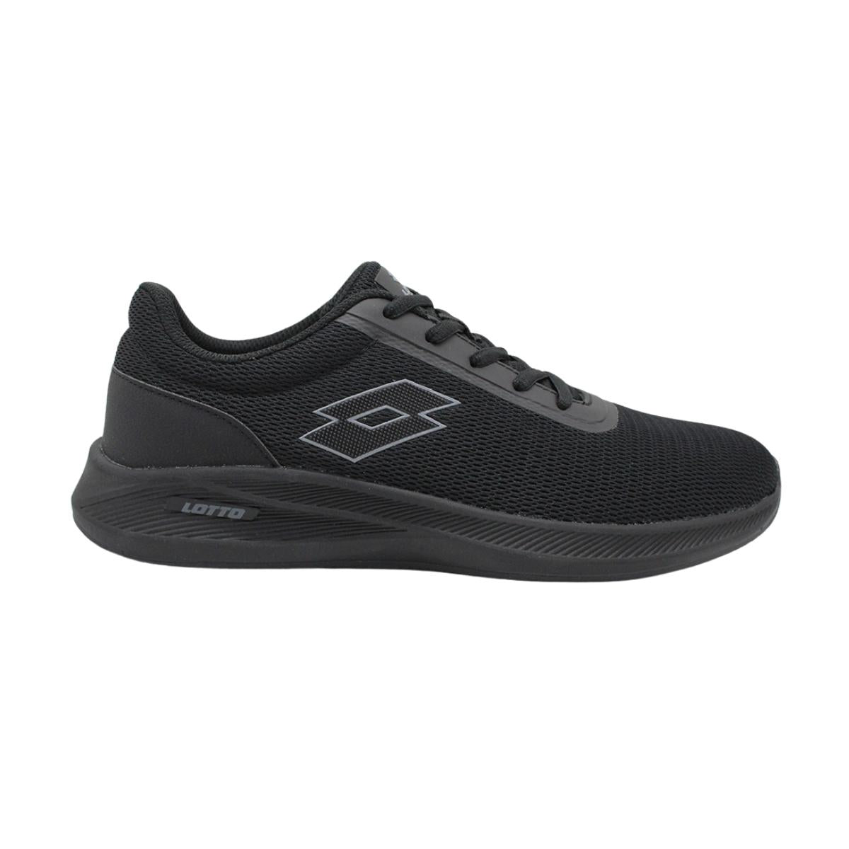 Zapatilla Running Hombre Lotto - Challenge Negro Gris