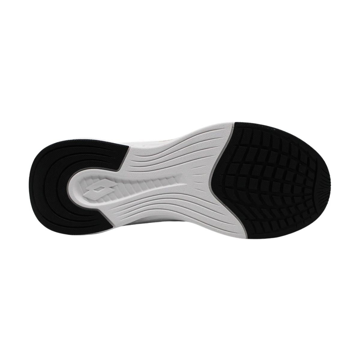 Zapatilla Running Hombre Lotto - Velocita Negro Naranjo