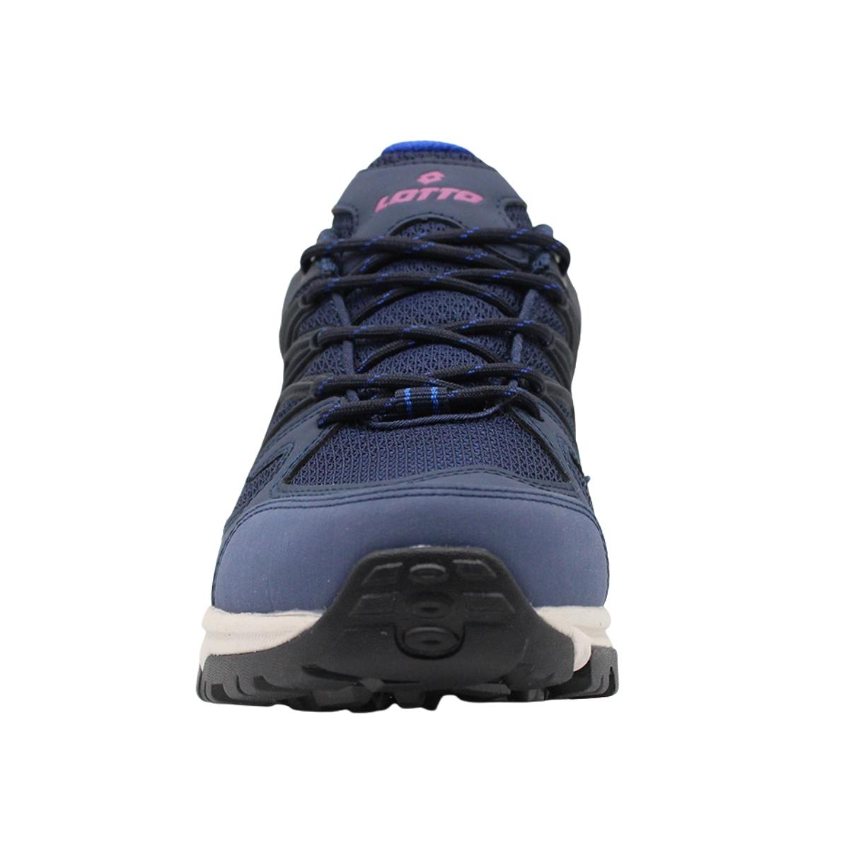 Zapatilla Outdoor Mujer Lotto - Hike WP Azul Negro
