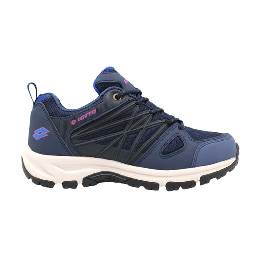 Zapatilla Outdoor Mujer Lotto - Hike WP Azul Negro
