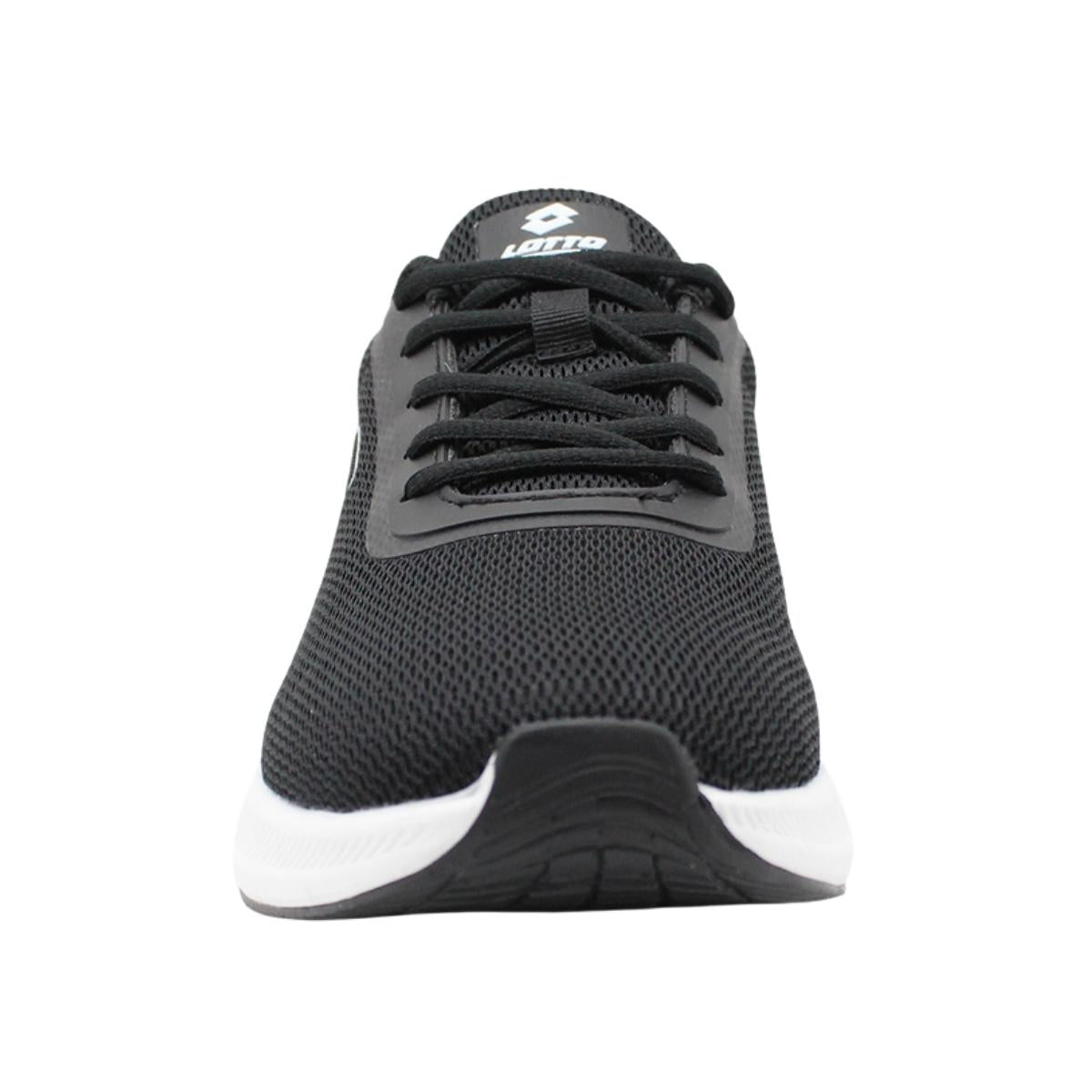 Zapatilla Running Hombre Lotto - Challenge Negro Blanco