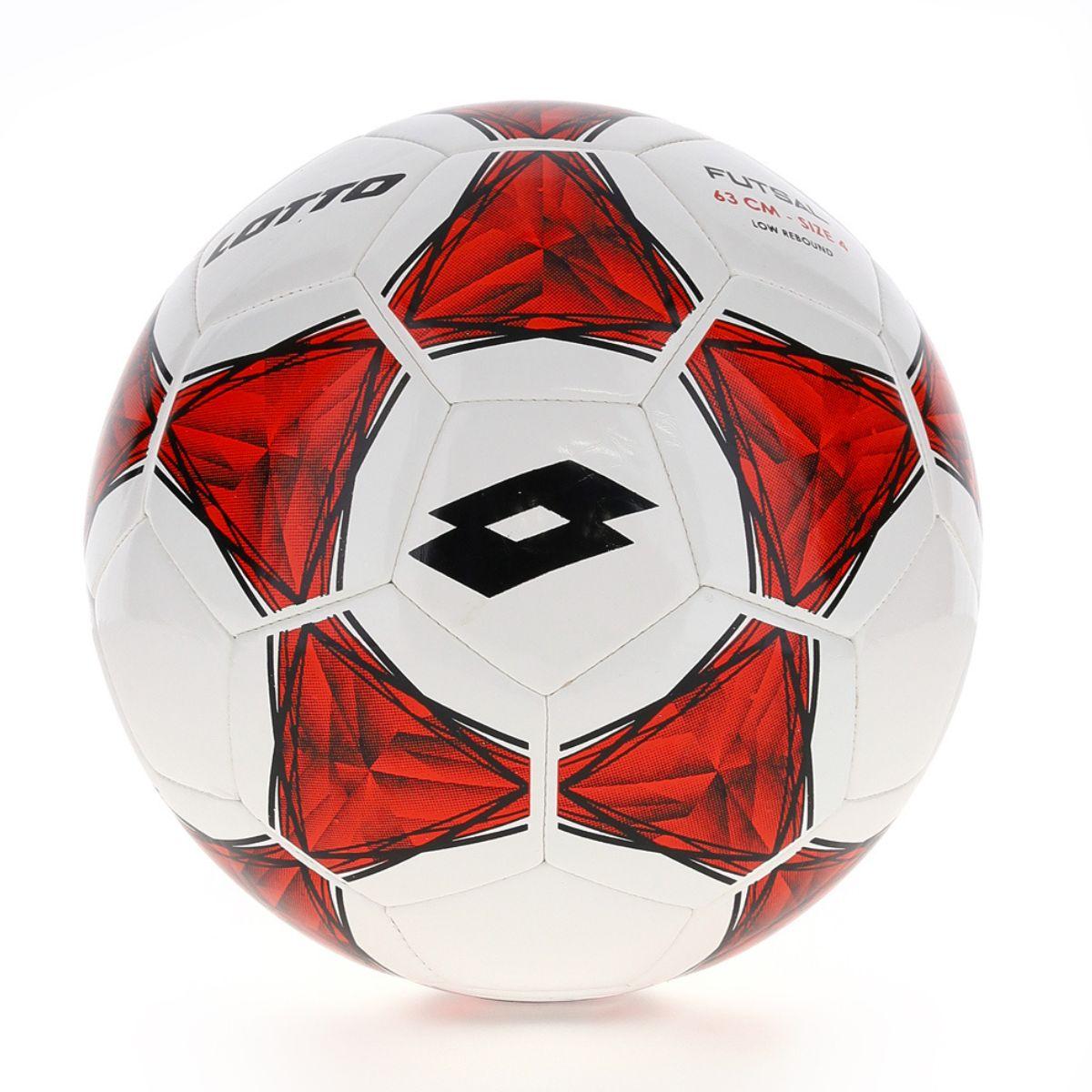 Balón Baby Fútbol  Nro. 4 Lotto - Tacto 700 Blanco Rojo
