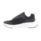 Zapatilla Running Mujer Lotto - Potenza Negro Blanco