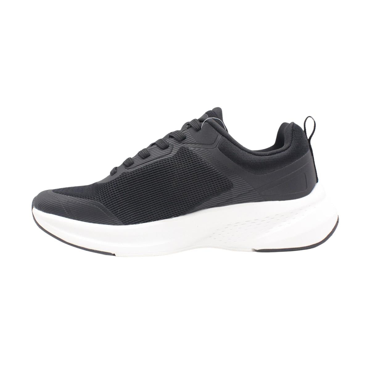 Zapatilla Running Mujer Lotto - Potenza Negro Blanco