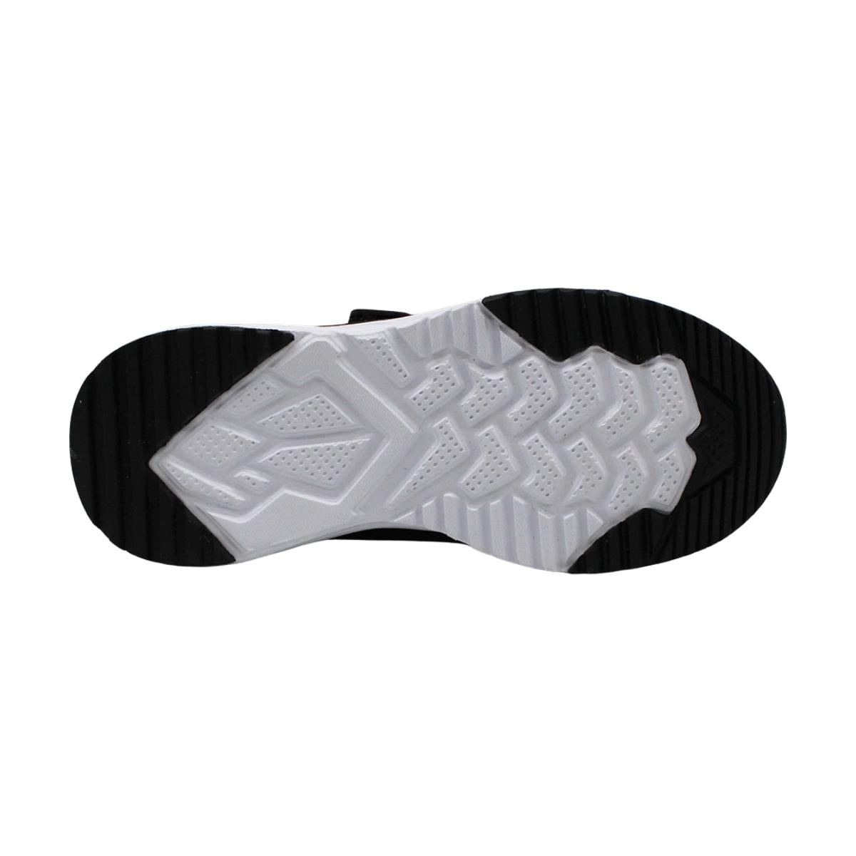 Zapatilla Running Niño Lotto - Challenge Negro Blanco