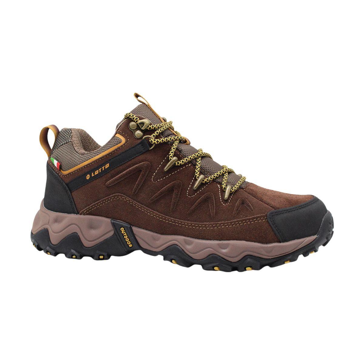 Zapato  Outdoor  Hombre Lotto - Solaro Café Amarillo